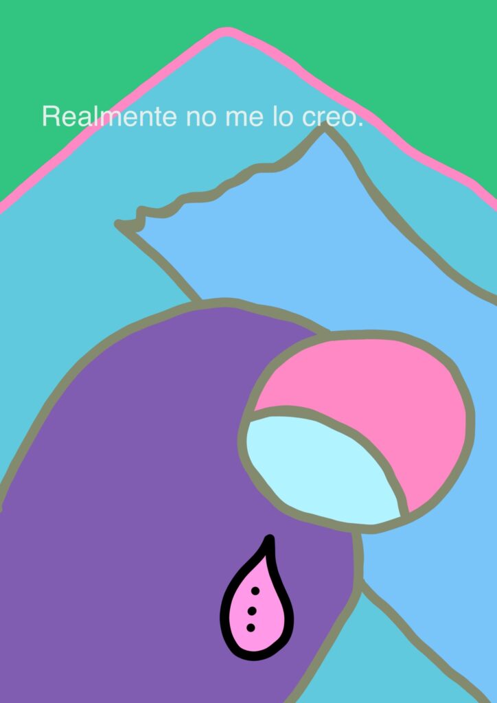 Triste en cama