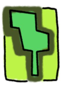 Unas formas locas y verdes