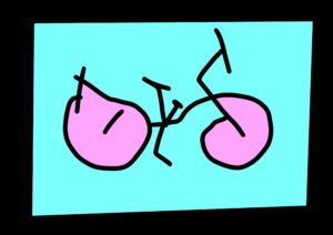 Bici rosa