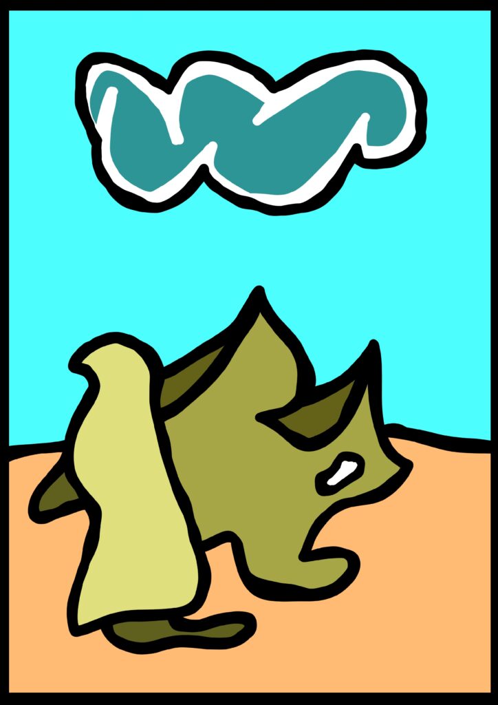 Un animal del desierto